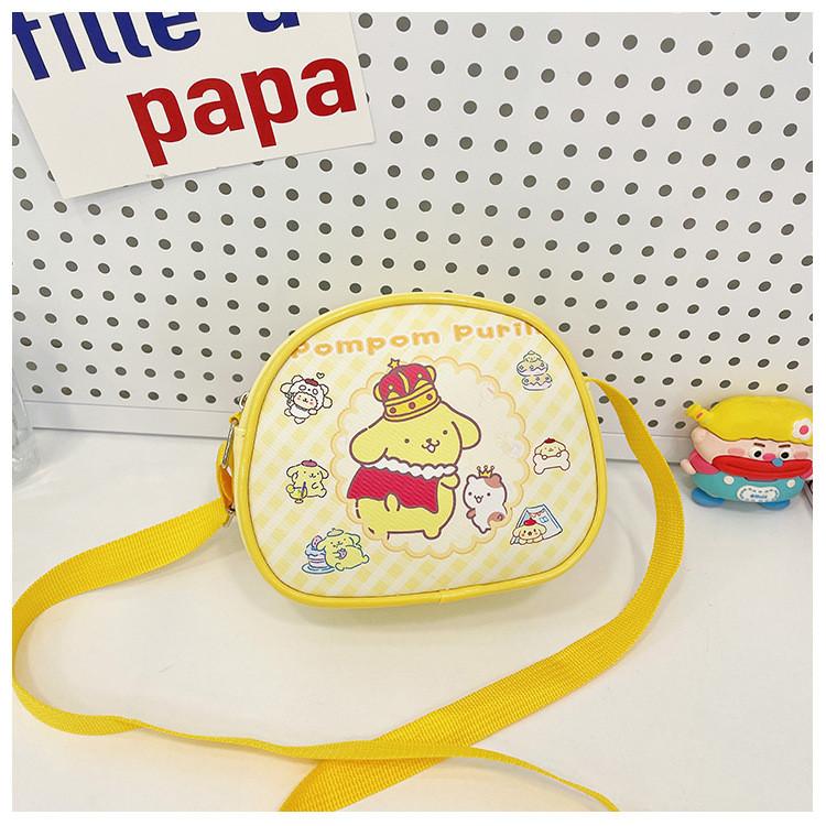 Trendy Lightweight Kids Crossbody Shoulder Bag Fashionable Cute Cartoon Backpack For Girls