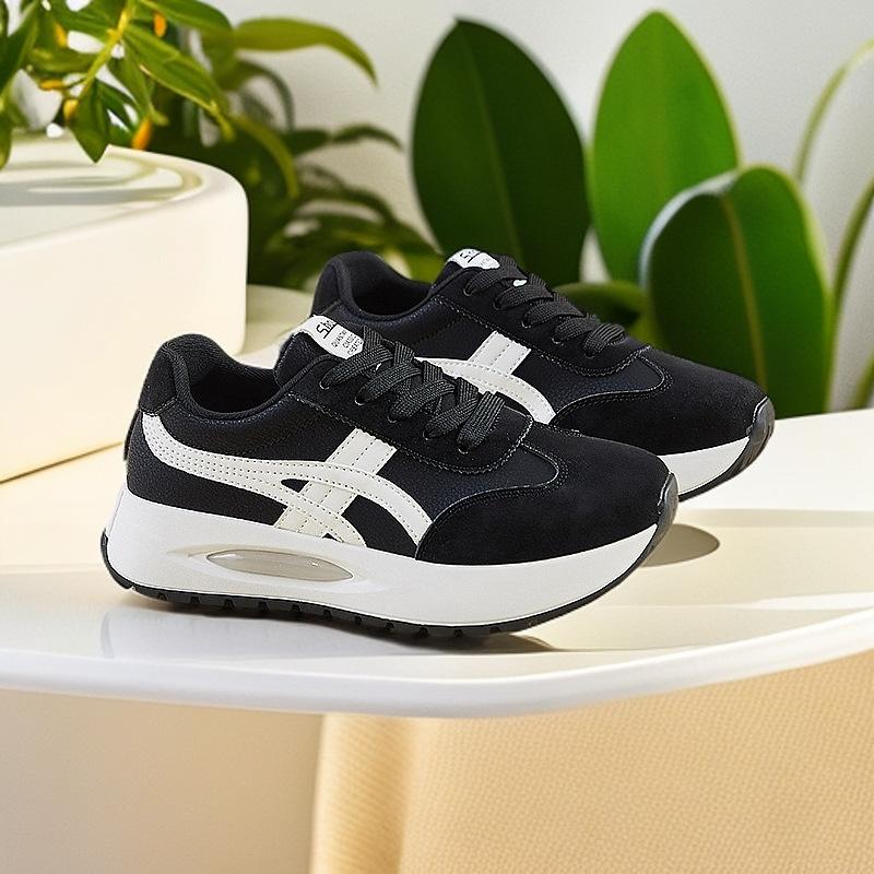 Forrest Gump shoes 2025 spring new Korean version breathable ins casual shoes student platform lightweight breathable running shoes women