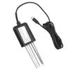 Soil NPK Sensor, 7 In 1 Intelligent Soil Nutrient Fertilizer Tester Probe, Portable USB Temperature Humidity Detector, for Greenhouse, Garden