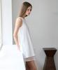 Dehebe Layered Chiffon Mini Dress [Ivory]