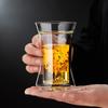 Pocari Sweat Double-Walled Glass 245ml Heat-Resistant Glass Teacup, Transparent, Double-Layered Construction, Iced Tea Glass, Insulated, Keeps Drinks