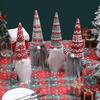 Christmas Wine Bottle Cap European And American Style Knitted Cap Wine Bottle Cover Home Holiday Decorations Window Party Dress Up