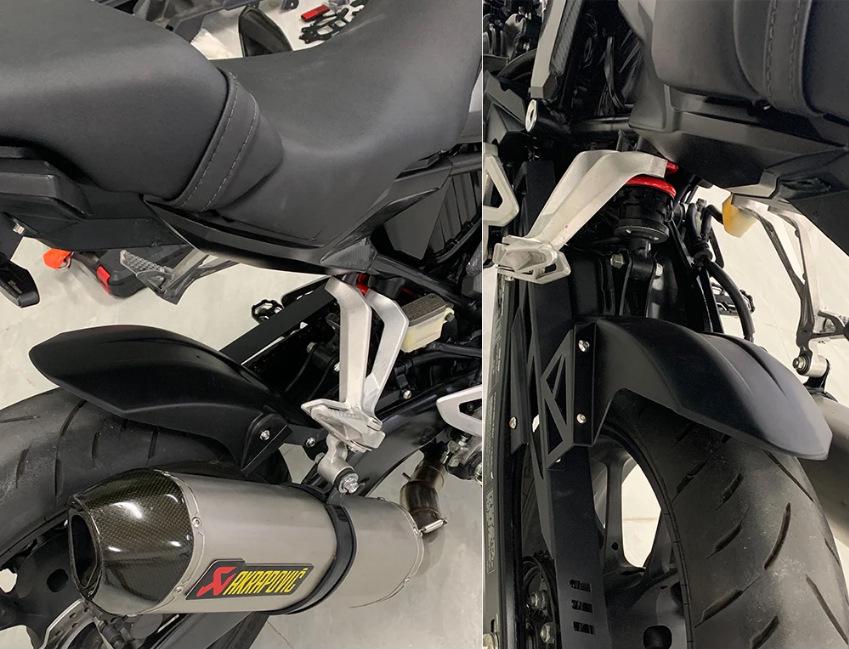 Honda CB300R 2018-2024 Rear Fender & Chain Guard Modification Kit