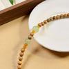Green Sandalwood & Aventurine Double-Strand Buddhist Bead Bracelet for Men & Women