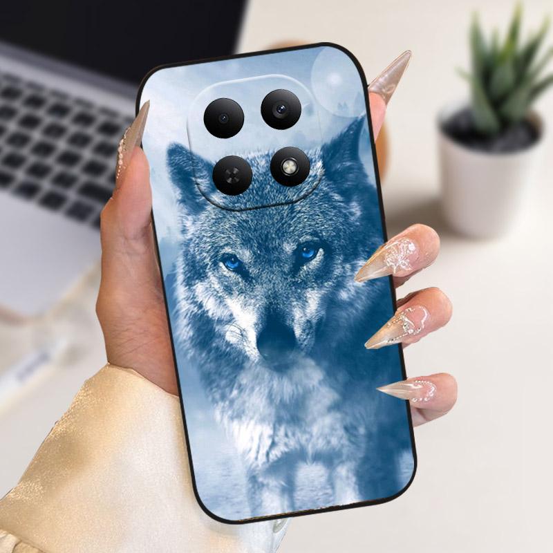 For Redmi Note15 15Pro Case Flowers Lion Camera Protection TPU Silicone Soft Cover For Xiaomi Redmi Note 15 Pro 4G 5G Fundas