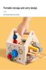 Kids' Wooden Tool Set with Toolbox for Early Learning