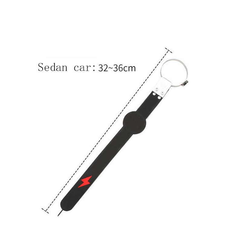 Car Anti-Static Belt Earth Ground Wire Belt Anti-Static Flex Strip Vehicle Truck Electrostatic Strip Canceller Styling For SUV