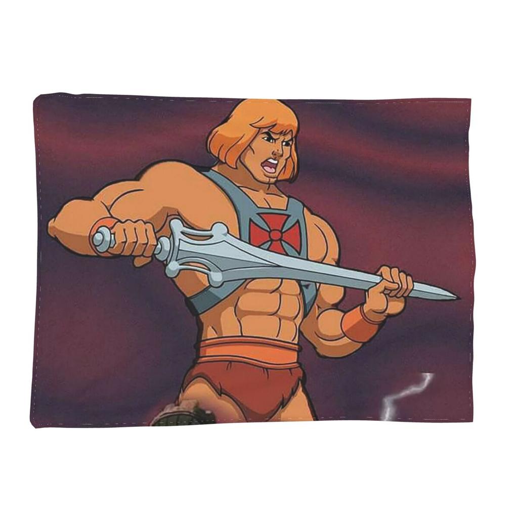 Eternia He-Man And The Masters Of The Universe Blanket Soft Warm Flannel Throw Blanket Plush for Bed Living Room Picnic Travel