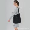 Spring Bag Canvas Bag Retro Washed Cloth Bag Bucket Bag Large Capacity Shoulder Bag