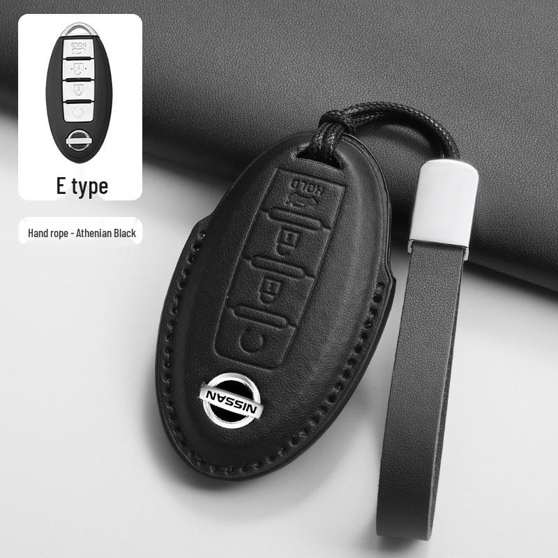 Pinke Schlüsselhülle für Nissan Patrol Y62 5-Tasten Smart-Schlüssel (2018-2019)