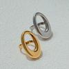 Geometric Ring Titanium Steel Jewelry Niche Design Ring Stainless Steel Accessory