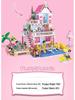 Chao Bao 7647 Lego-Compatible Seaside Villa Girls' Building Blocks Puzzle Toy