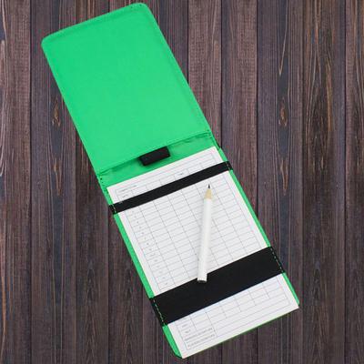 Golf Scorebook Score Keeping Book Portable Score Recording Book Golf Scorecard Holder Golf Scorecard Book Golf Accessories