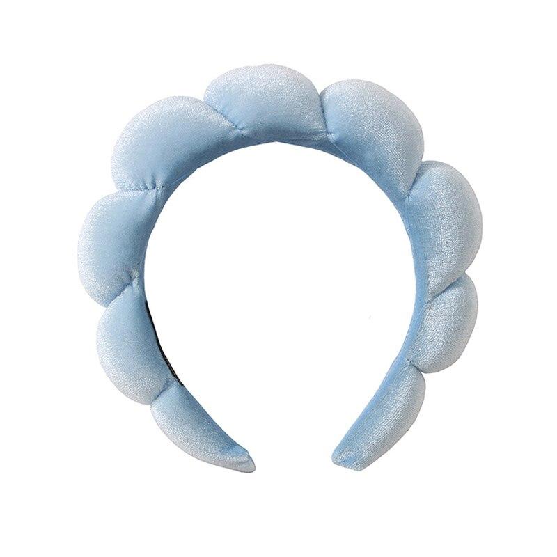 Sponge Headband for Women Girls Puffy Hair Bands Makeup Bubble Terry Cloth Co Spa Retro Headbands Hair Accessories Headwear