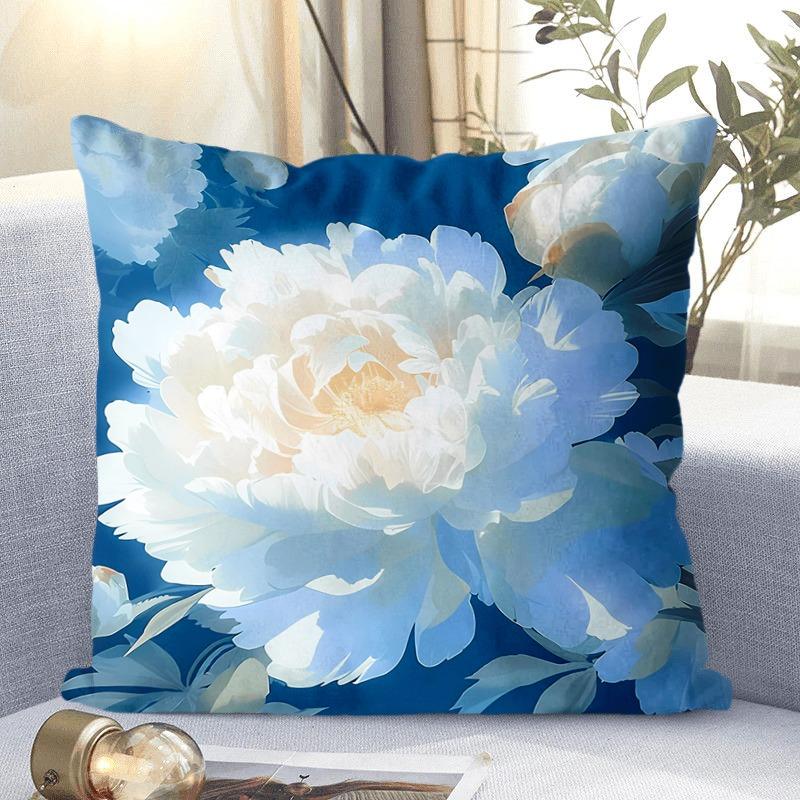 

Декоративный орнамент Taie d oreiller с мотивом цветков пива, taie d oreiller carrée pour salon et chambre à кушетки 30x30cm