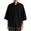 Fear of God Essentials Piqué Polo Schwarz Herren Oberteile 125BT244330F