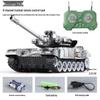 Rechargeable Action Remote Control Tank Car for Kids with Firing Cannon Model