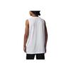 Jordan Flight MVP Letter Logo Print Round Neck Sleeveless Vest Kids Tops White FQ0763-100