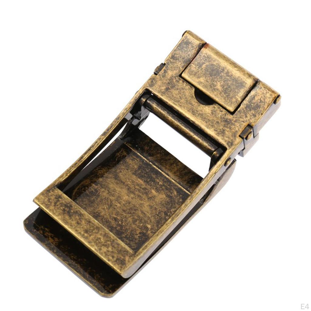 Buckle -5cm Width Ratchet , Metal Replacement, Men Accessories