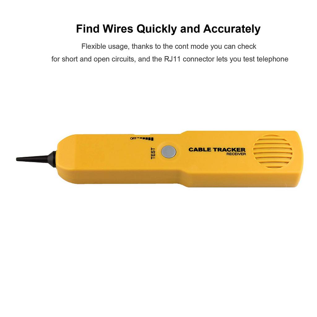 Automotive Short Cable Tracker Open Wire Finder Universal Find Car Short Circuit Wire Diagnostic Tool Tracer Circuit Tester