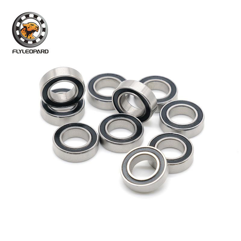 In-stock 6900 2RS Thin-walled Deep Groove Ball Bearing, 10x22x6, High-speed Motor Bearing with Blue Rubber Seal.