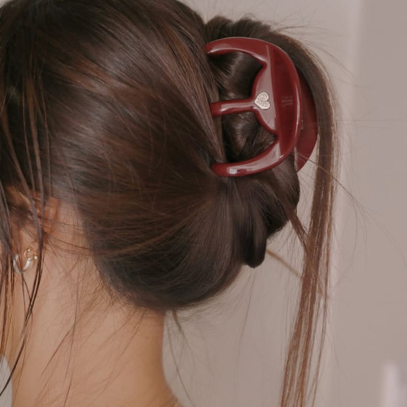 

From.Flo Mega Hair Claw - Burgundy F