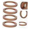 ABOOFAN 2 Pairs Wooden Horn Mat Speaker Mounting Spacer Equalizador Car Audio Car Speaker