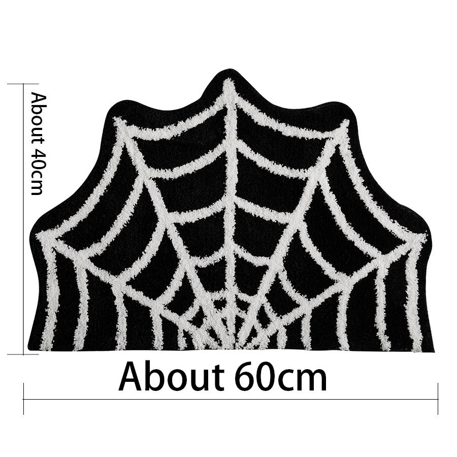 

Halloween Floor Mat Bathroom Accessories Indoor Rug Spider Children Bedroom Decoration At Home Personality Outdoor Carpet Mats 1pcs