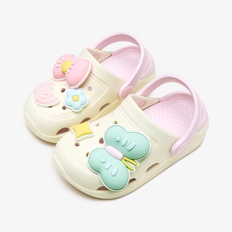 Toddler Kids Boys Girls Cute Garden Clogs Water Sandals Slip on Shoes Slipper Slides Lightweight Outdoor Summer Infant Children