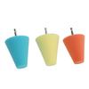 3PCS Hub Conical Polishing Sponge Buffing Foam Pad Wheel Care Tool for Cars Boats Motorcycles