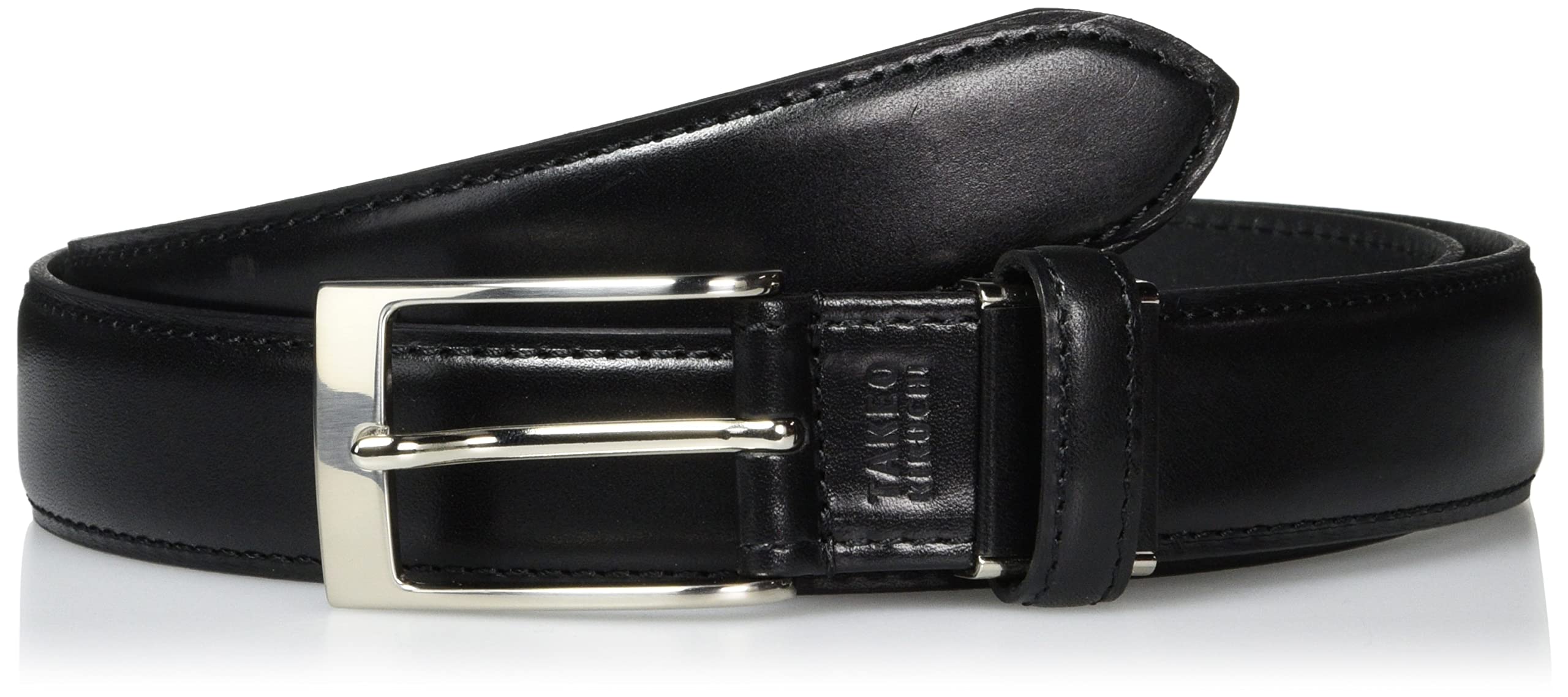 

Takeo Kikuchi Бизнес Натуральная Популярная Регулируемый Размер Мужской Ремень, Кожа, Бренд, чёрный