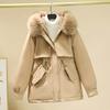 Cotton-padded Jacket Women's Short Winter Cotton-padded Clothes Overcome Coat.