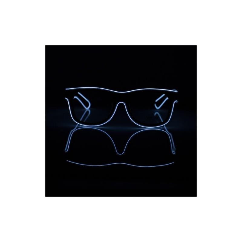 Premium Quality Led El Wire Glasses Light Up Glow Sunglasses For Dj Nightclub Parties