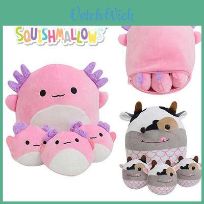 Super Morbido Squishmallow Axolotl Peluche Giocattoli Peluche Bambola Animale Peluche Bambini Regalo di Natale Compleanno