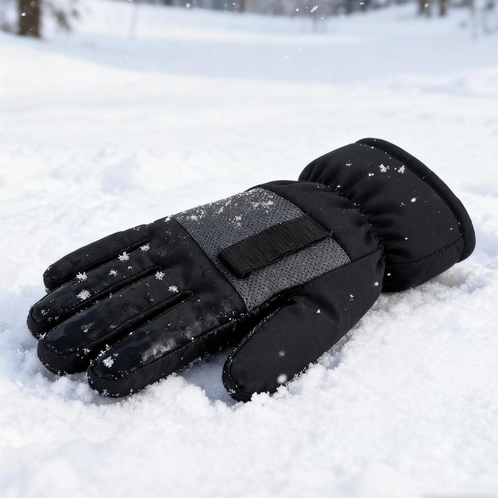 Baby Stroller Gloves Insulated Waterproof Windproof Stroller Thick Gloves For Men Women Outdoor Weather Walking Outgoing