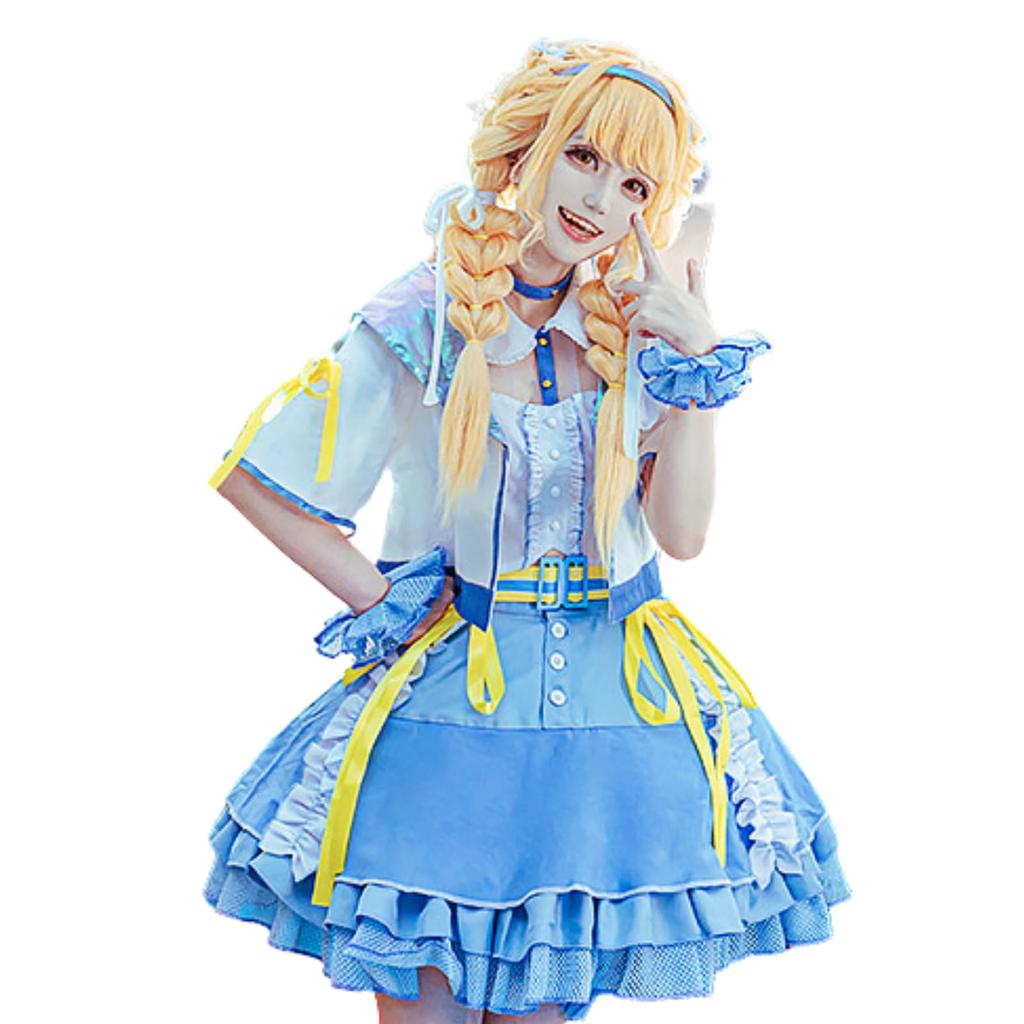 [Milky Time] Kotone Fujita Cosplay Game School Idol Dress (L)