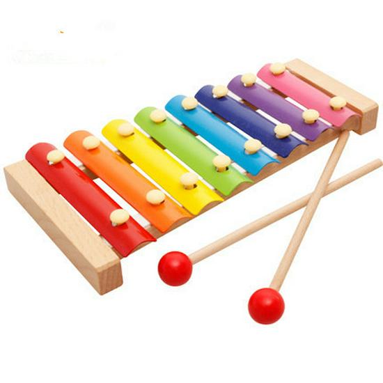 Wooden Xylophone Music Box & Piano Toy for Kids - Early Education & Enlightenment Percussion Instrument