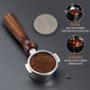 Bottomless Stainless Steel Coffee Handle W/ Wood Grip for Breville 9 Set + Multifunctional Extraction Mirror, Barista Parts - YJKJ-yg126
