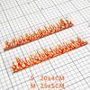 2Pcs Flame Car Decals Window Bumper Body Windshield Ornament Motorcycle Fuel Tank Side Panels Vinyl Decals Car Accessories