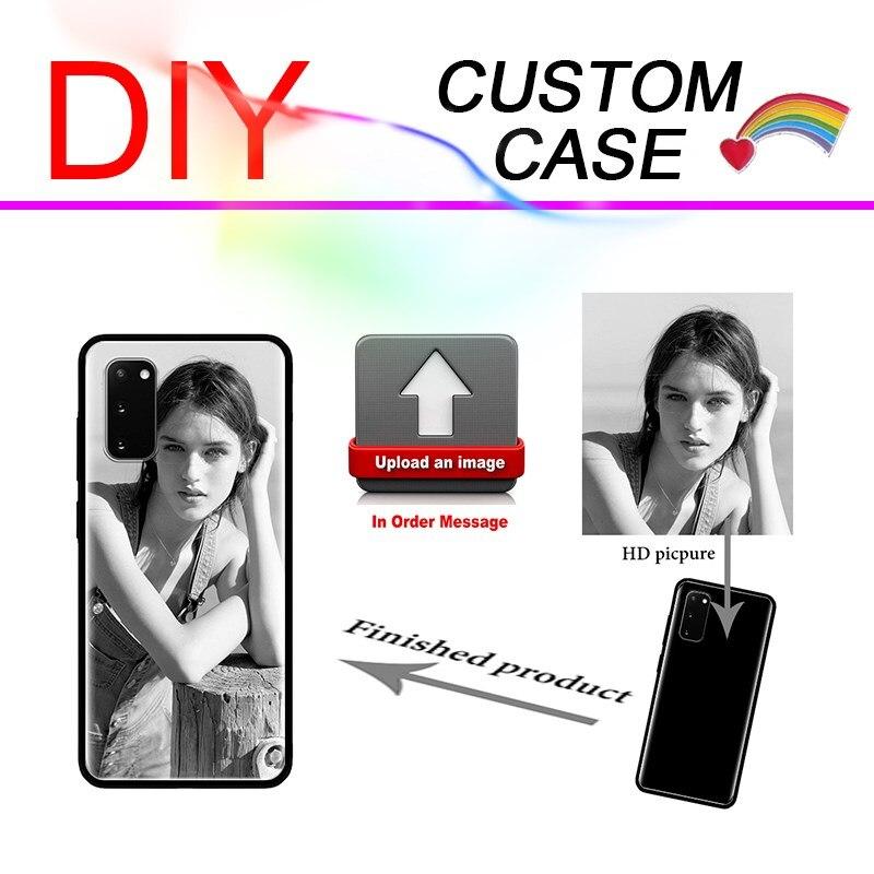 

Чехол для Samsung Galaxy A12 A02S A22 A32 A52 A72 A71 A51 A41 A31 A21 A11 A50 A70 A10S A20S, имя, текст, фото