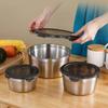 Sealed Stainless Steel Fresh-keeping Box Thickened Food Preservation Box  Picnic