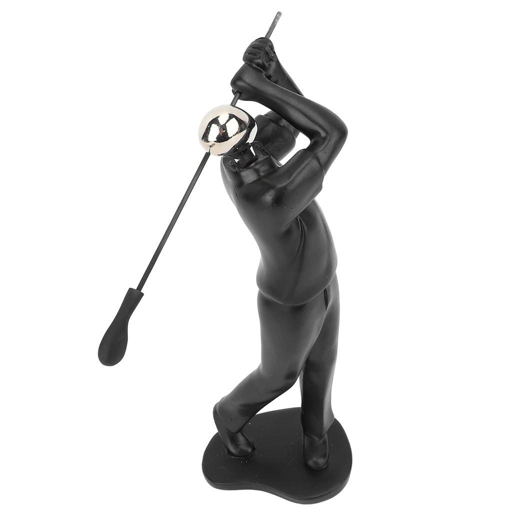 Resin Musician Figurines Abstract Sports Men Figures Decorative Sculpture Ornament for Desktop Living Room Type 3