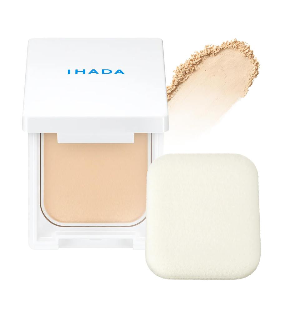 Ihada Face Powder, Medicated Face Protect Powder, Sunscreen, Foundation, Anti-Shine, Skin Care, UV Protection, Non-Comedogenic, Anti-Blemish,