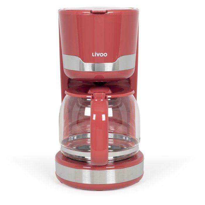 Livoo - Cafetière électrique - DOD201RC - Rouge - Image 4