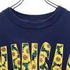 FRUIT OF THE LOOM 90s Made In USA Print Short Sleeve KANSAS Sunflower T-shirt Men's Used
