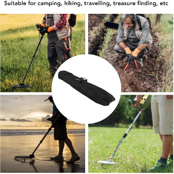 Universal Metal Detector Carry Bag Waterproof Outdoor Detecting All Purpose Padded Carry Bag Heavy Duty Metal Detector Carry Travel Bag