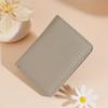 Leather Women's Wallet Simple Mini Women's Wallet Card Bag Zipper Small Coin Bag Change Bag