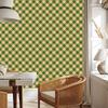 Christmas Autumn Plaid Wallpaper Yellow and Gold 50x1000
