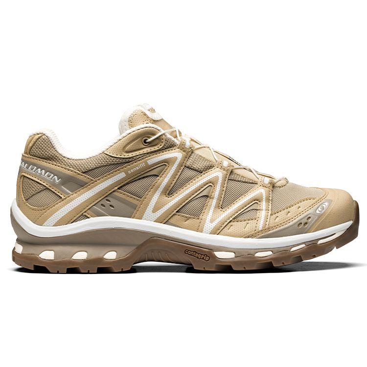 Salomon Xt-Quest Advanced Fabric Trendy Low-Top Outdoor Functional Shoes Unisex Shoes Beige 410588