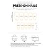 Cat-Eye White Bowknot Fake Nails 24 Pieces Elegant Design Comfortable ABS Material For Wedding Party Daily Use
